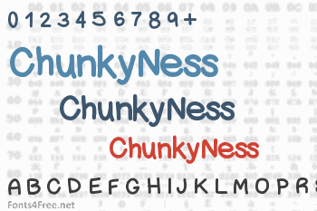 ChunkyNess Font