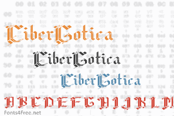 CiberGotica Font