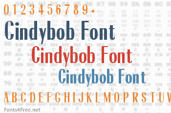 Cindybob Font