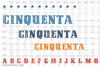 Cinquenta Mil Meticais Font