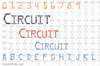 Circuit Font