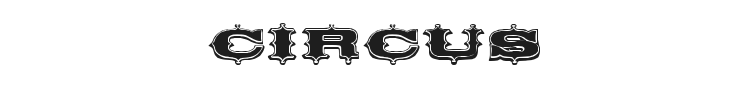 Circus Ornate Font Preview