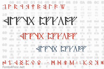 Cirth Erebor Font