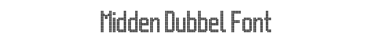Citaro Voor Dubbele Hoogte Midden/Dubbel Font Preview