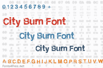 City Burn Font