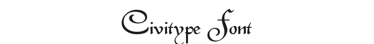 Civitype Font