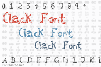 Clack Font
