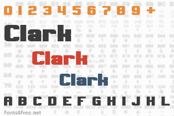 Clark Font