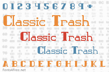 Classic Trash Font