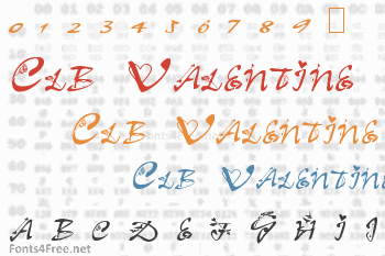 Clb Valentine Font