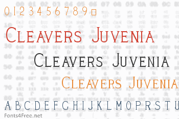 Cleavers Juvenia Font