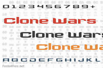 Clone Wars Font