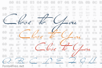 Close to You Font