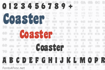 Coaster Font