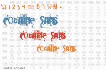 Cocaine Sans Font