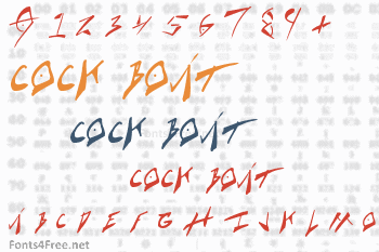 Cock Boat Font