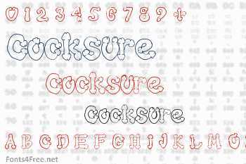 Cocksure Font