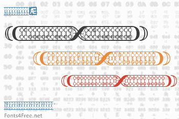 Code Of Life + Spheroids Font