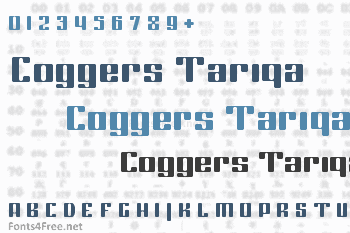 Coggers Tariqa Font