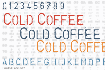 Cold Coffee Font