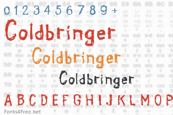 Coldbringer Font