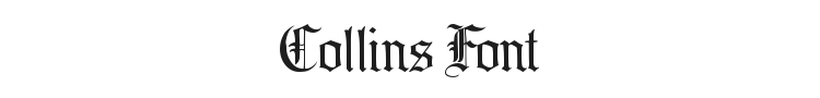 Collins Font