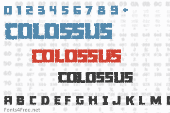 Colossus Font