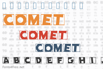 Comet Font