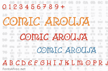 Comic Arousa Font