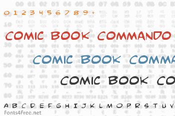 Comic Book Commando Font