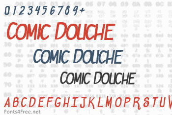 Comic Douche Font