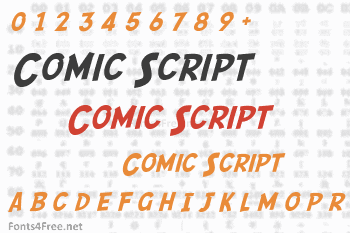 Comic Script Font