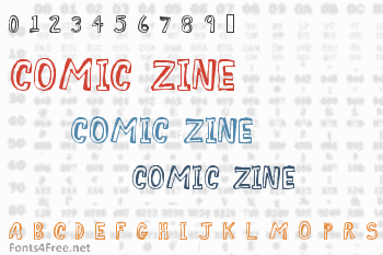 Comic Zine Font