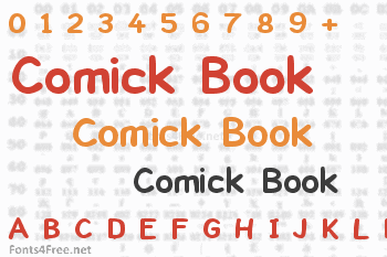 Comick Book Font