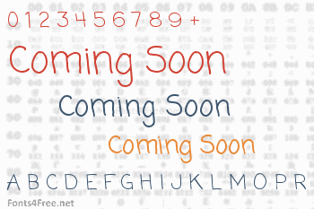 coming soon font free download