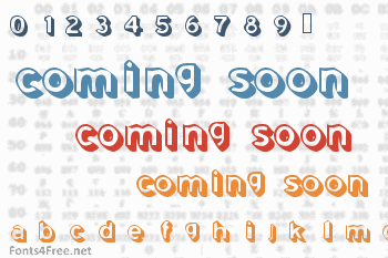 Coming Soon Font