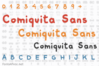 Comiquita Sans Font