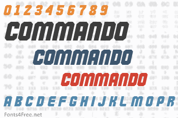 Commando Font