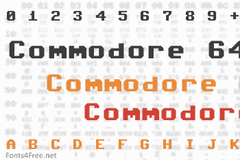 Commodore 64 Font