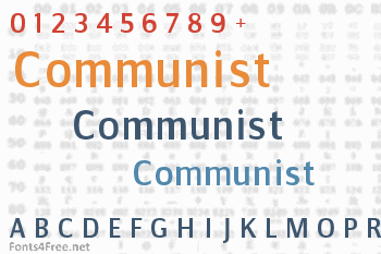 Communist Font