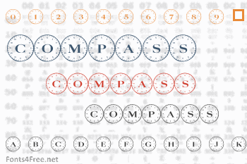 Compass Font