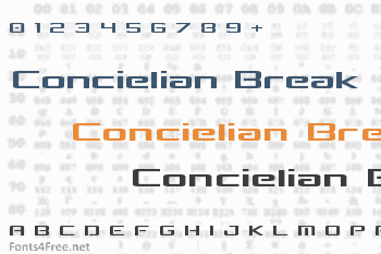 Concielian Break Font