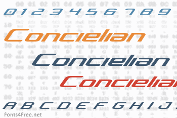 Concielian Font