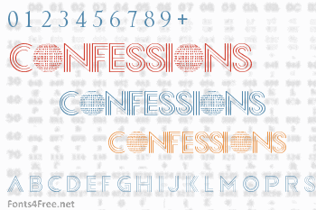 Confessions Font