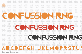 Confussion RNG Font