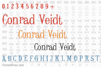 Conrad Veidt Font