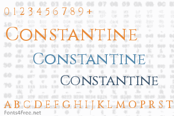 Constantine Font