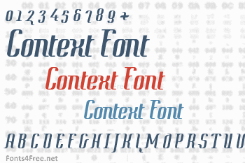 Context Font