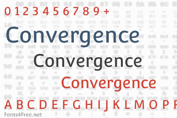 Convergence Font