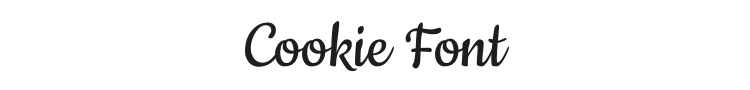 Cookie Font